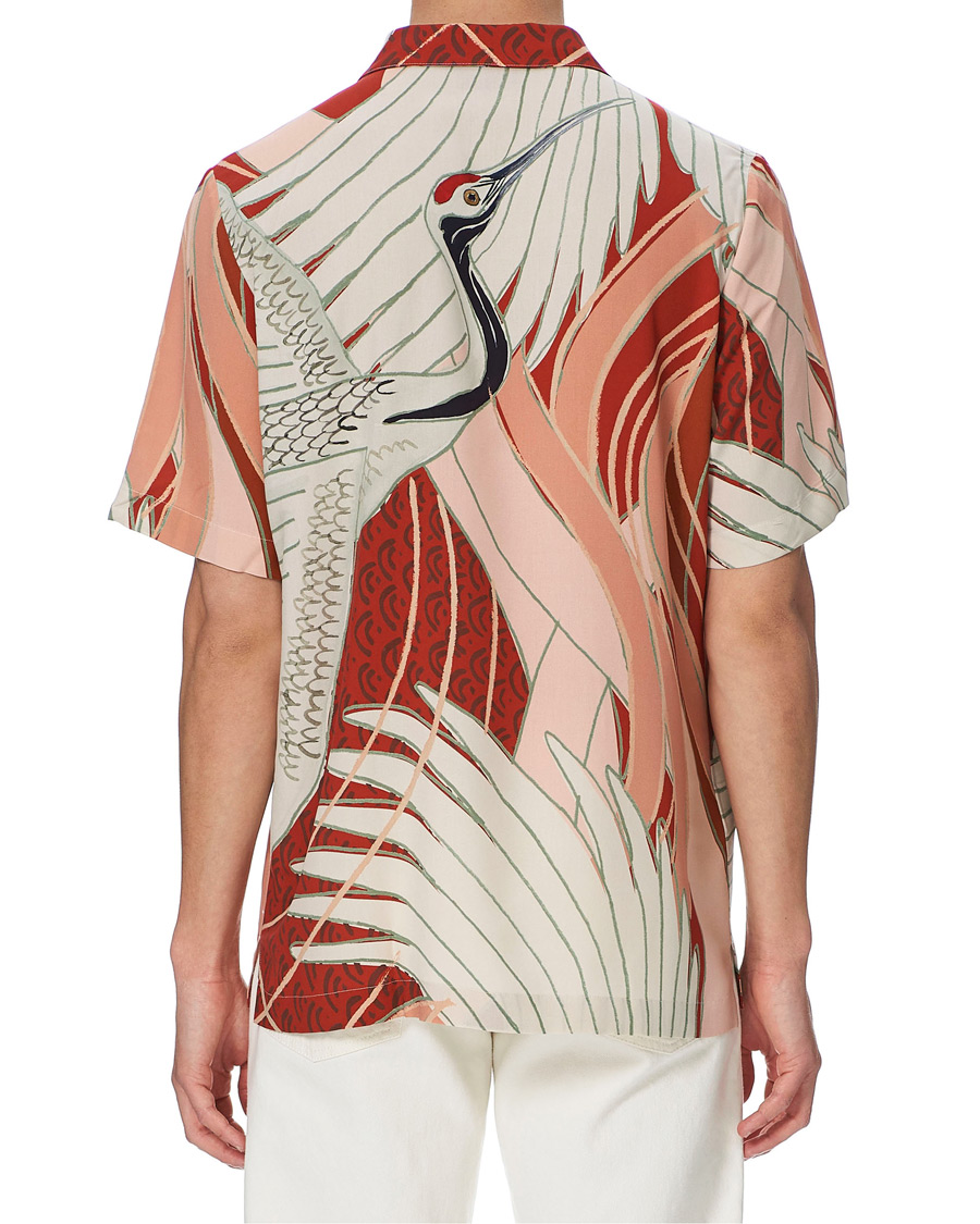 Herr | Skjortor | HUGO | Efab Printed Camp Collar Short Sleeve Shirt Multi