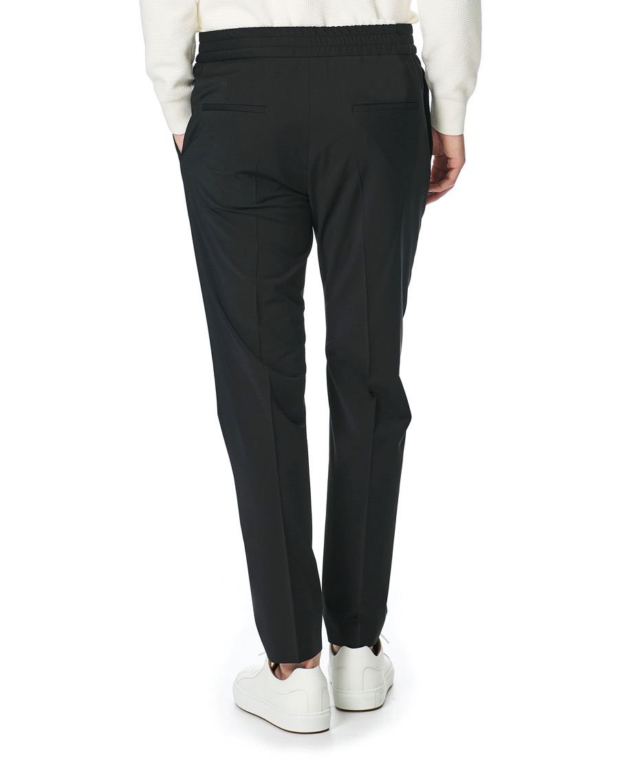 Herr | Byxor | HUGO | Howard Drawstring Trousers Black