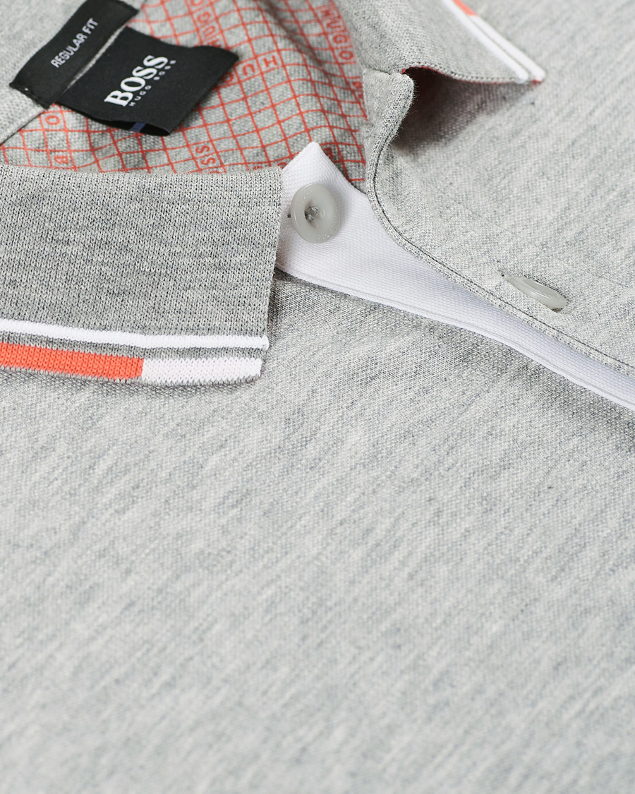 Herr | Pikéer | BOSS GREEN | BOSS Athleisure Paddy Pro Polo Medium Grey