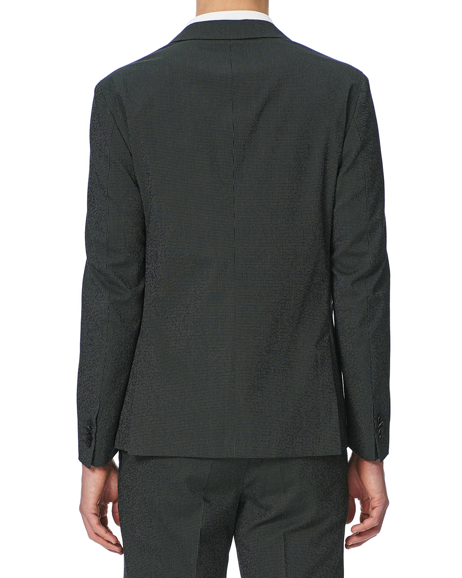 Herr | Kavajer | BOSS BLACK | BOSS Nolvay Seersucker Patch Pocket Blazer Dark Green