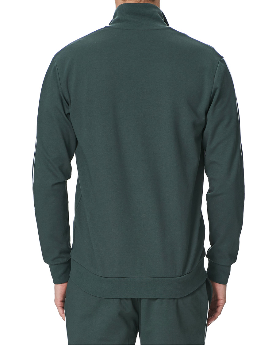 Herr | Tröjor | BOSS BLACK | BOSS Tracksuit Full-Zip Jacket Dark Green