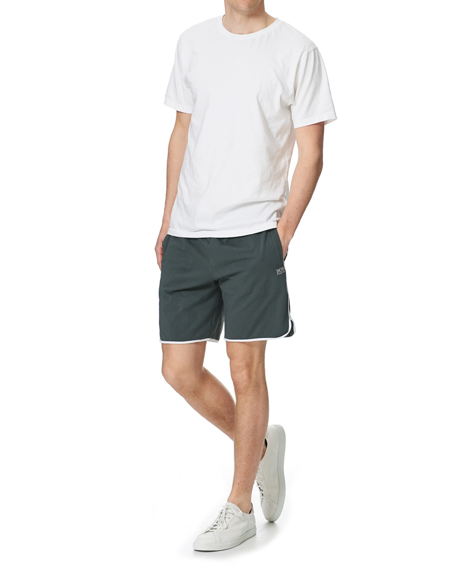 Herr | Shorts | BOSS BLACK | BOSS Mix&Match Sweatshorts Dark Green