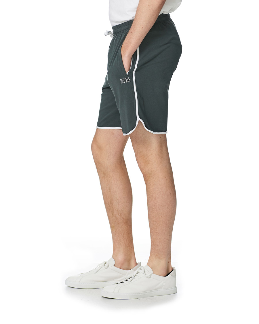 Herr | Shorts | BOSS BLACK | BOSS Mix&Match Sweatshorts Dark Green