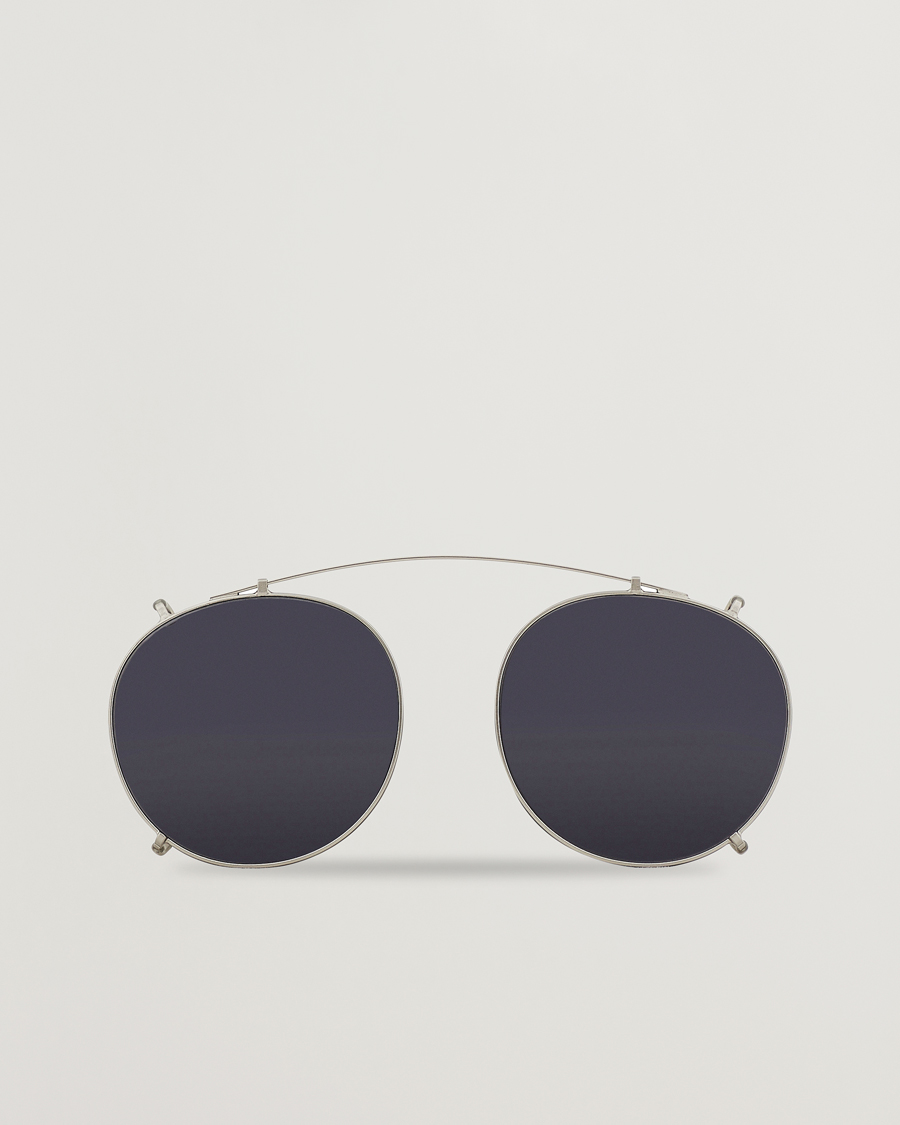 Herr | Solglasögon | TBD Eyewear | Clip-ons Silver/Gradient Grey