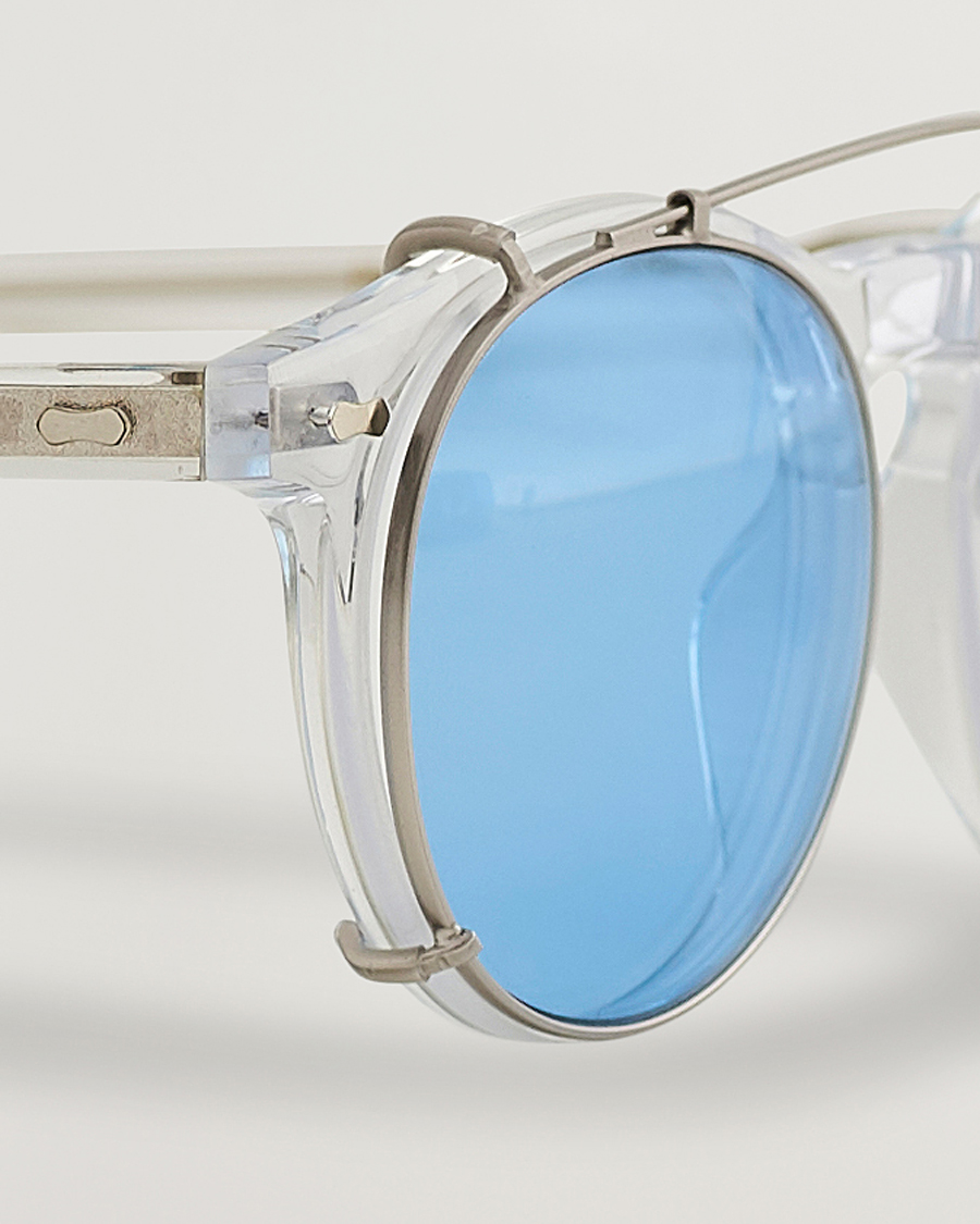 Herr | Solglasögon | TBD Eyewear | Clip-ons Silver/Blue