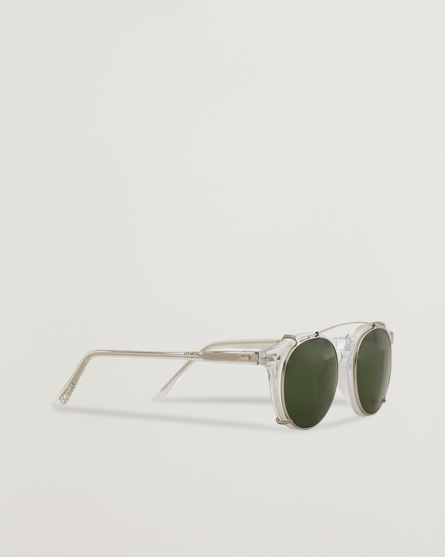 Herr | Accessoarer | TBD Eyewear | Clip-ons Silver/Bottle Green