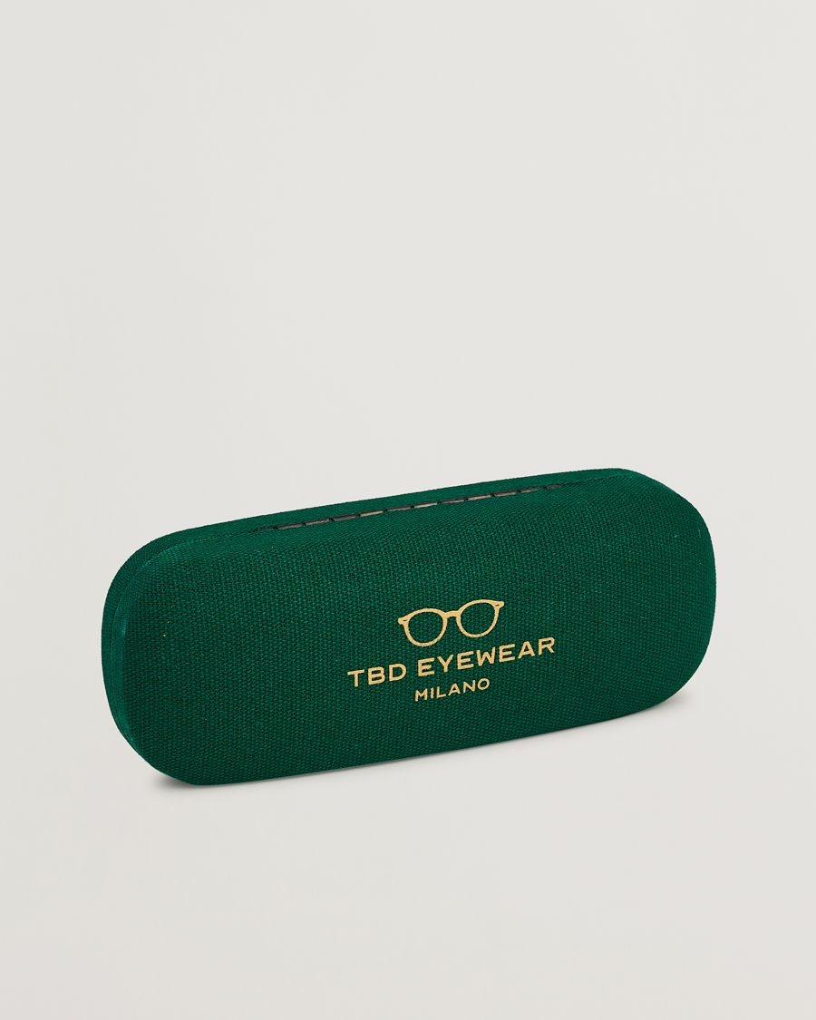 Herr | Solglasögon | TBD Eyewear | Clip-ons Silver/Bottle Green