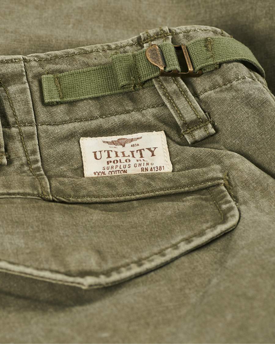 Herr | Byxor | Polo Ralph Lauren | Slim Fit M43 Cargo Pants Military Green