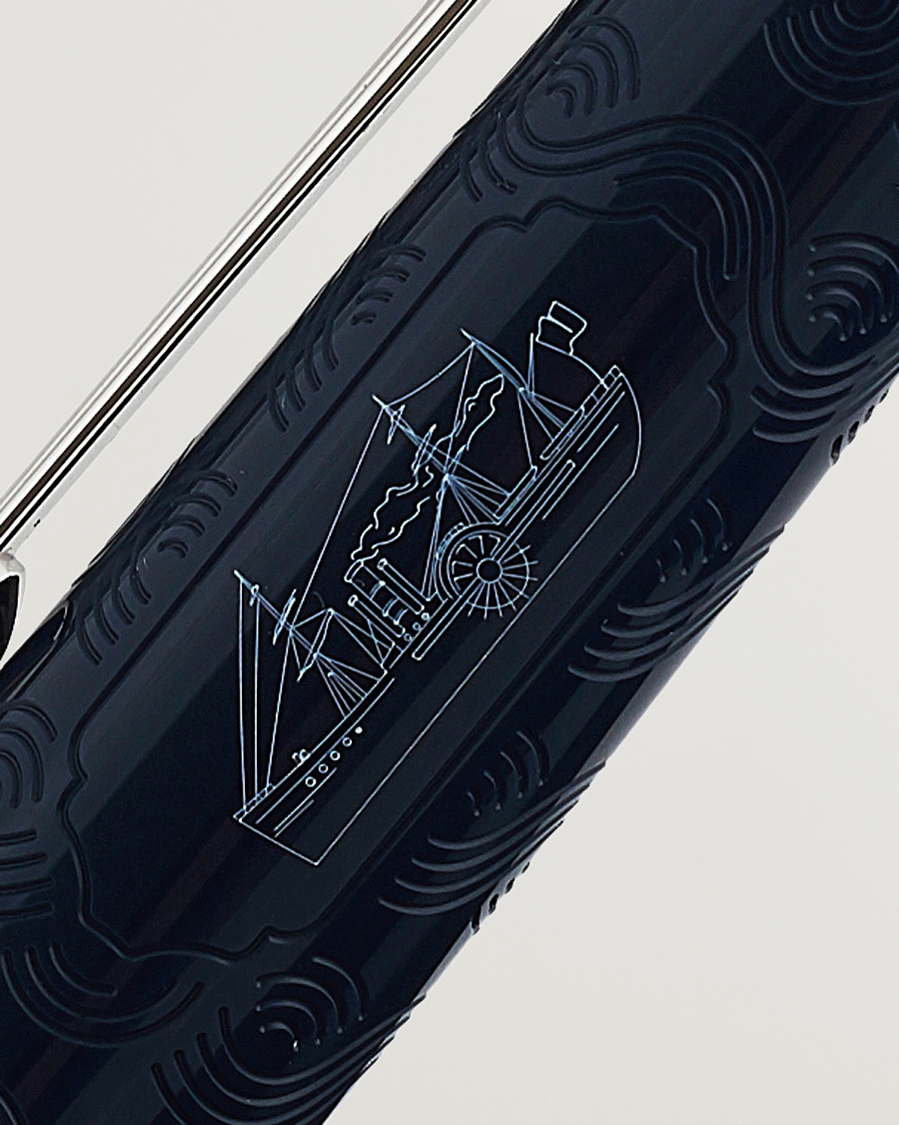 Herr | Montblanc 162 Meisterstück AW80D Rollerball Pen Blue | Montblanc | 162 Meisterstück AW80D Rollerball Pen Blue