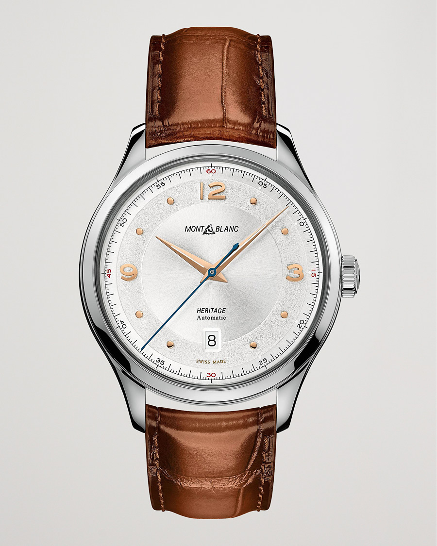 Herr | Montblanc Heritage Automatic Date White | Montblanc | Heritage Automatic Date White