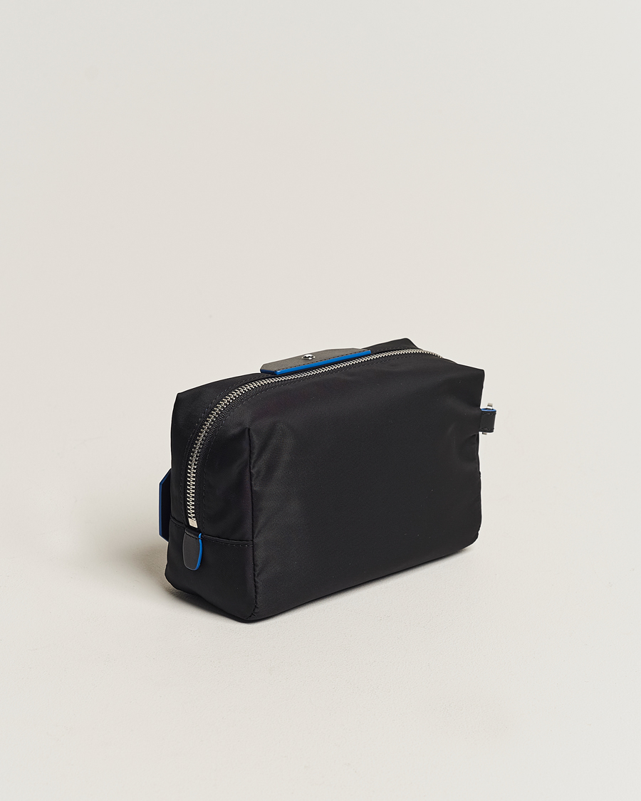 Herr | Väskor | Montblanc | Blue Spirit Case Medium Wash Bag Black/Blue