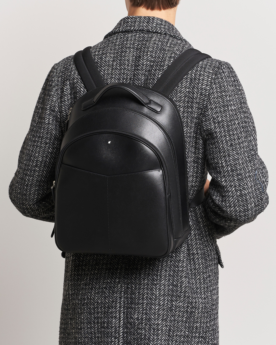 Herr | Ryggsäckar | Montblanc | Sartorial Backpack Medium 3 Comp Black