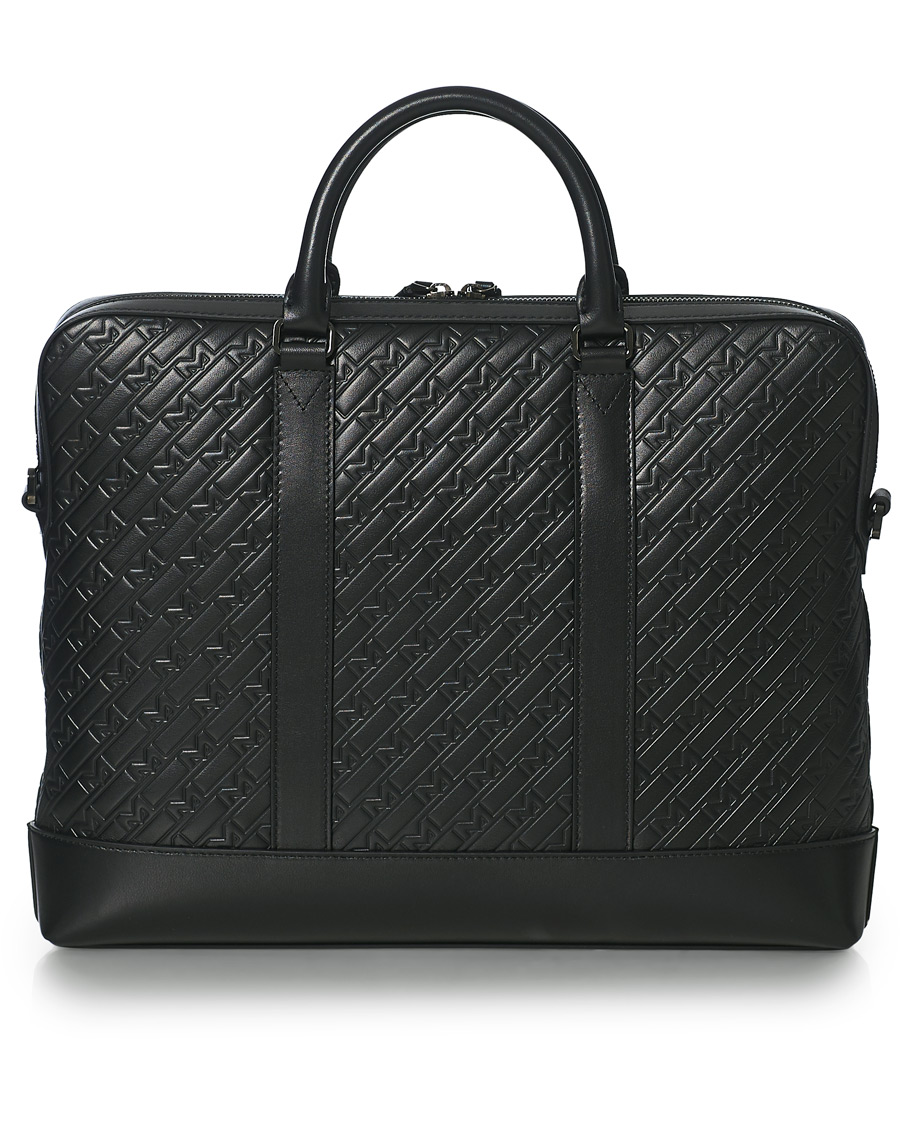 Herr | Montblanc M Gram Slim Document Case Black Leather | Montblanc | M Gram Slim Document Case Black Leather