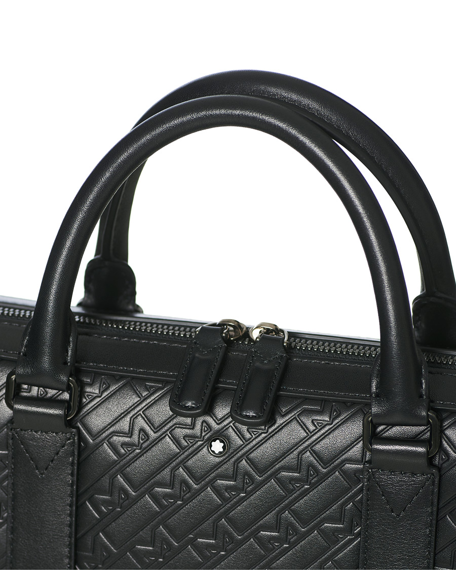 Herr | Montblanc M Gram Slim Document Case Black Leather | Montblanc | M Gram Slim Document Case Black Leather