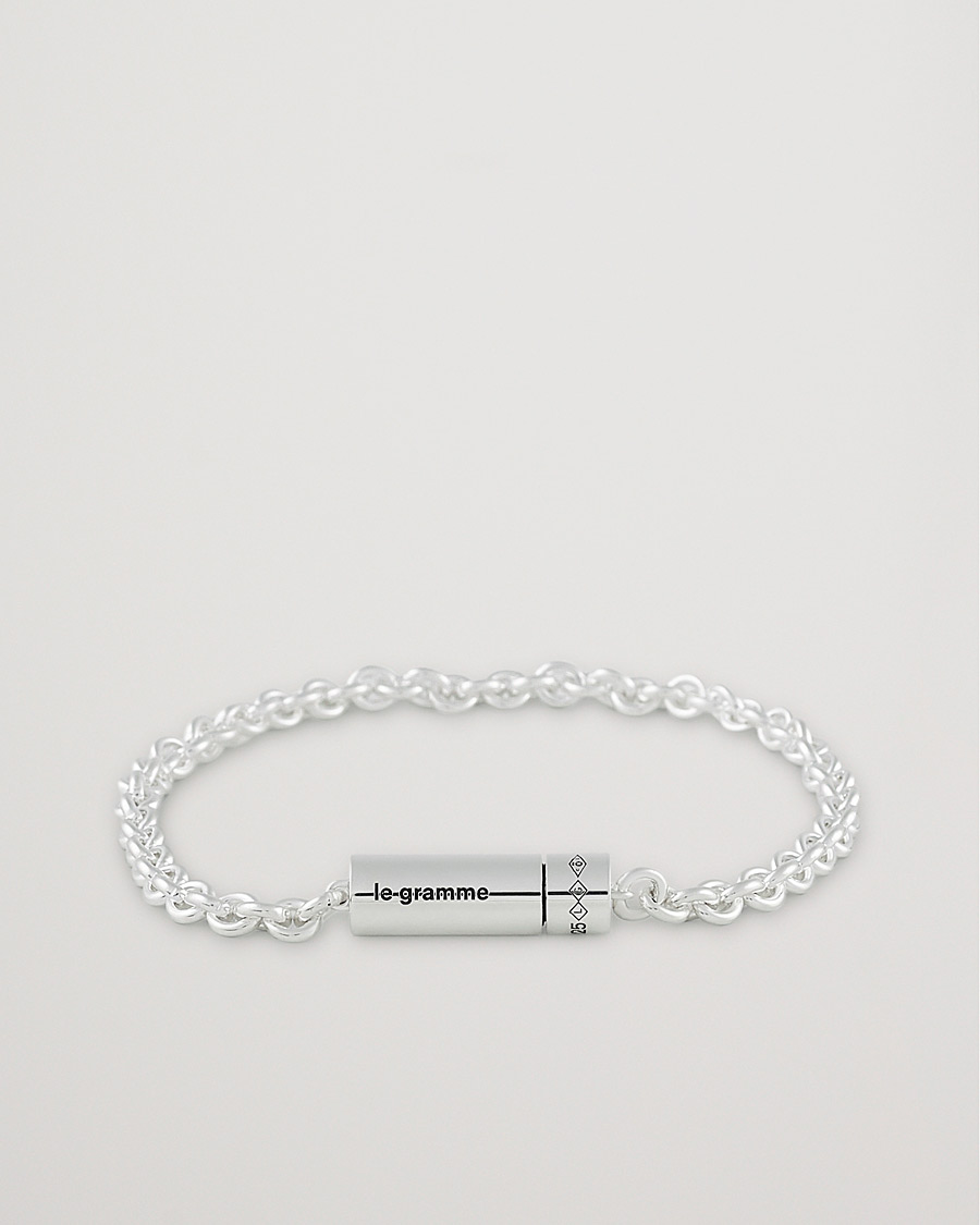 Herr | Smycken | LE GRAMME | Chain Cable Bracelet Sterling Silver 11g
