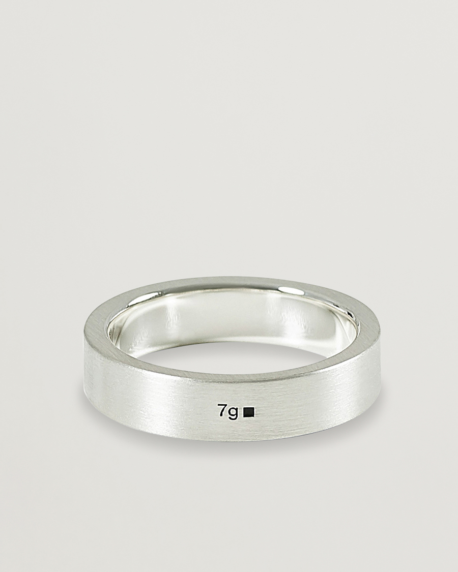 Herr | Smycken | LE GRAMME | Ribbon Brushed Ring Sterling Silver 7g