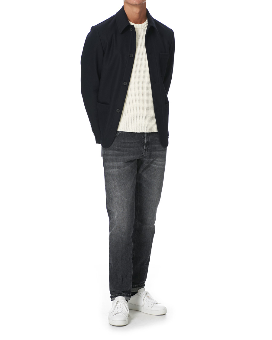 Herr | Jeans | PT01 | Slim Fit Japanese Selvedge Denim Black Wash