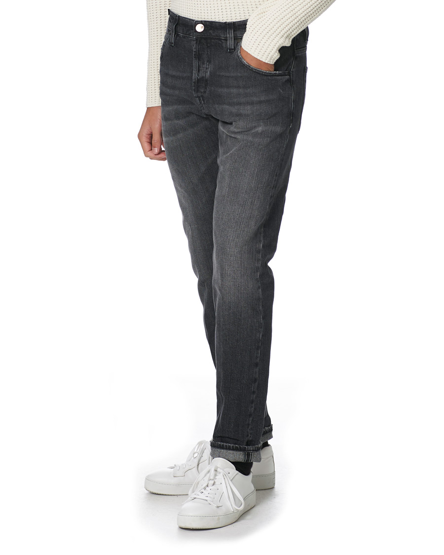 Herr | Jeans | PT01 | Slim Fit Japanese Selvedge Denim Black Wash