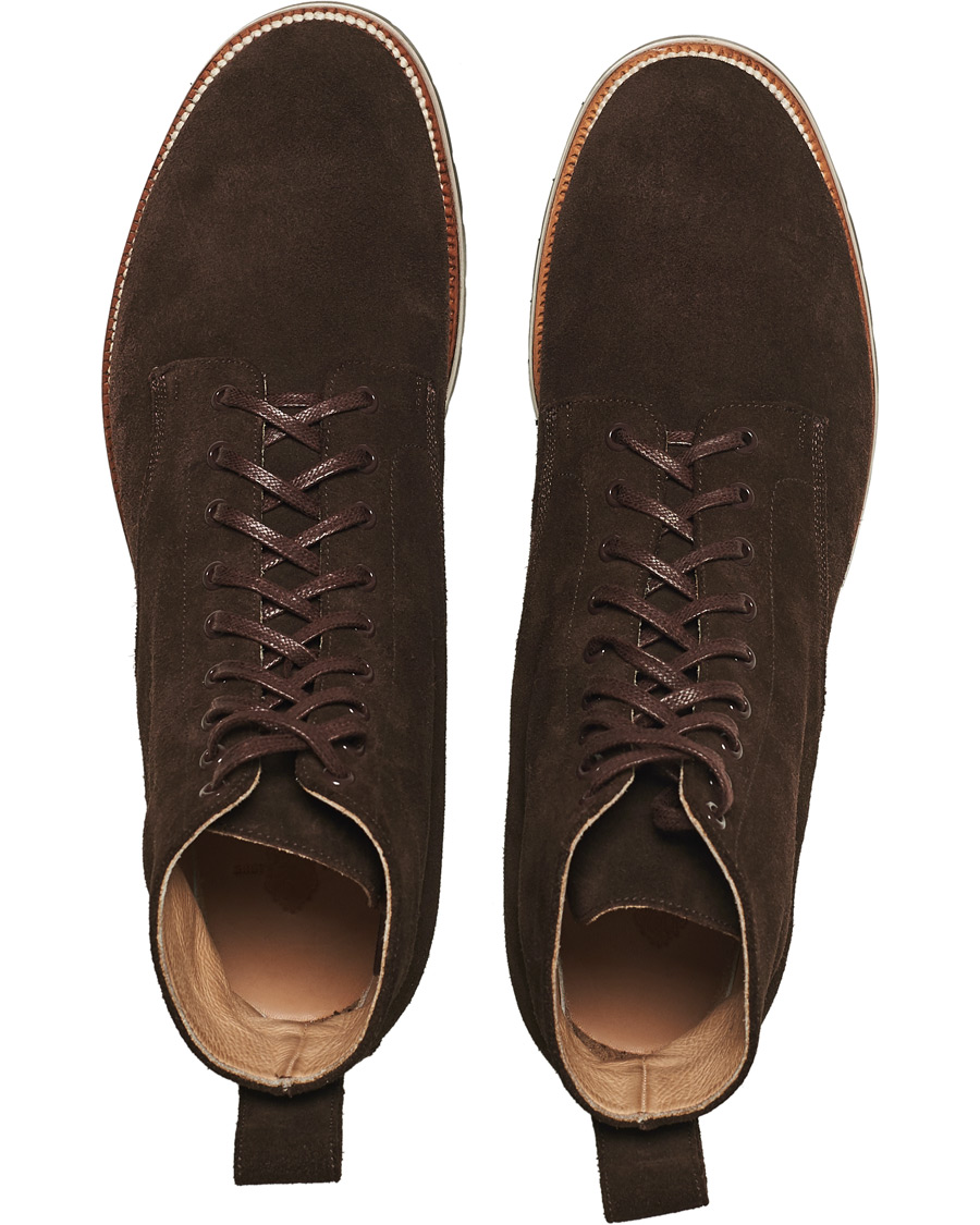 Herr | Yuketen Lace Up Boots Dark Brown Suede | Yuketen | Lace Up Boots Dark Brown Suede