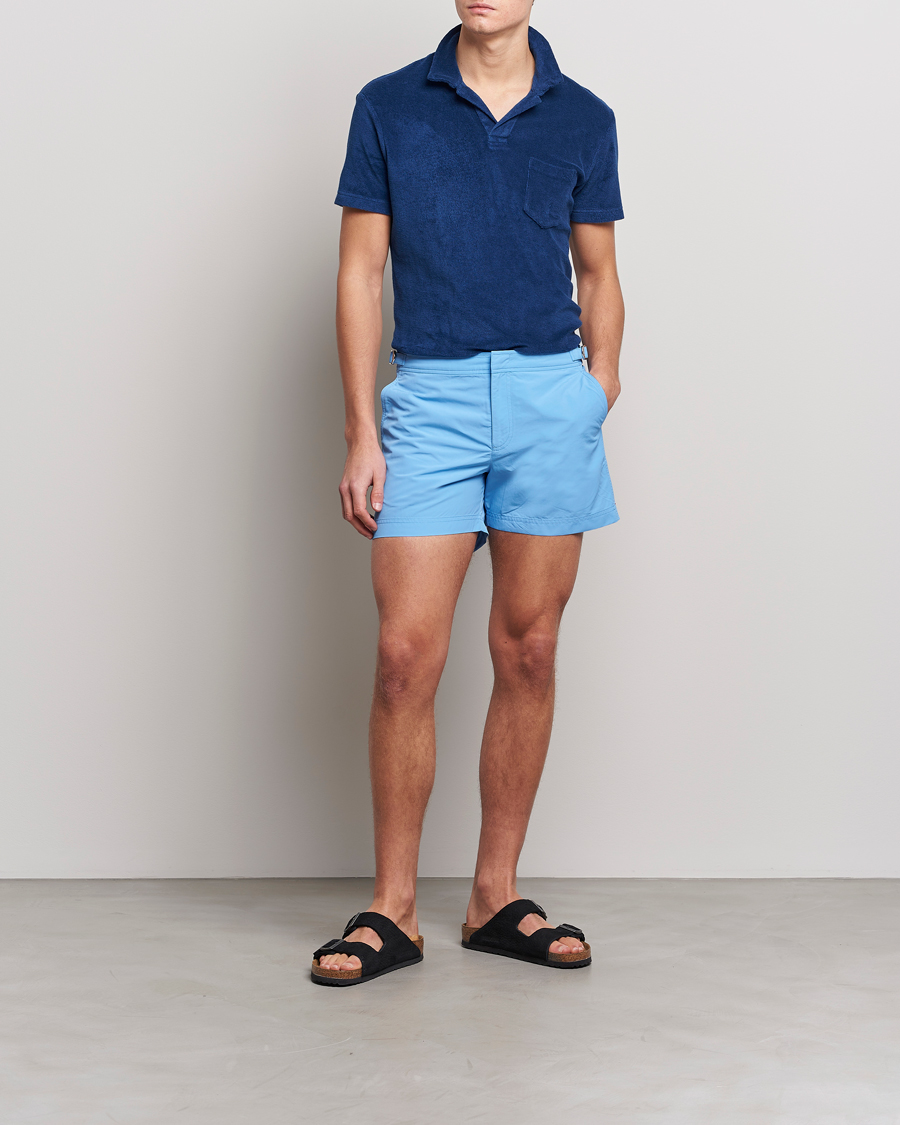 Herr | Pikéer | Orlebar Brown | Terry Polo Blue Wash