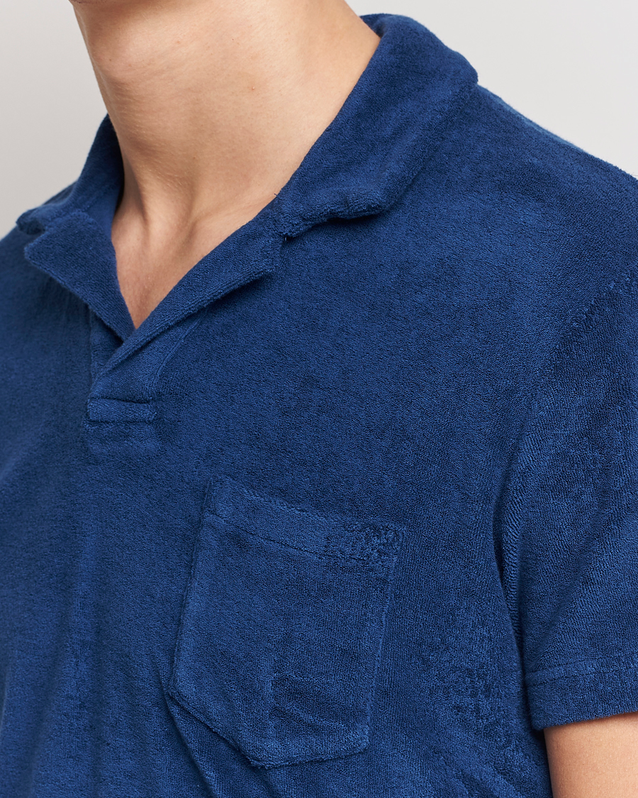 Herr | Pikéer | Orlebar Brown | Terry Polo Blue Wash