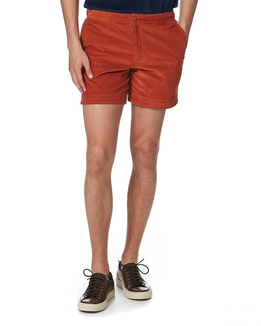 Herr | Shorts | Orlebar Brown | Bulldog Corduroy Drawstring Shorts Vintage Rose