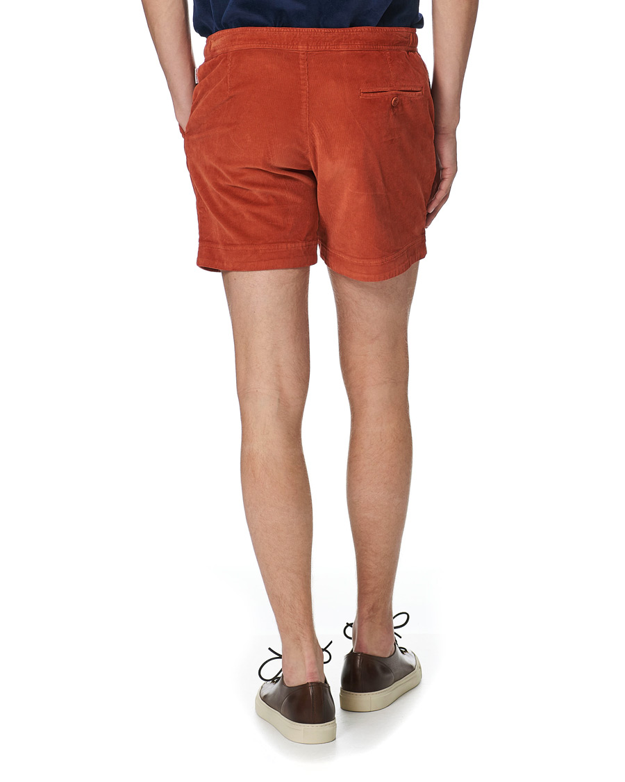 Herr | Shorts | Orlebar Brown | Bulldog Corduroy Drawstring Shorts Vintage Rose