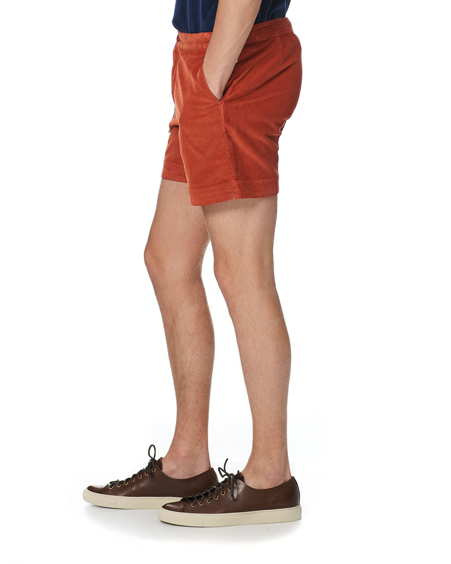 Herr | Shorts | Orlebar Brown | Bulldog Corduroy Drawstring Shorts Vintage Rose