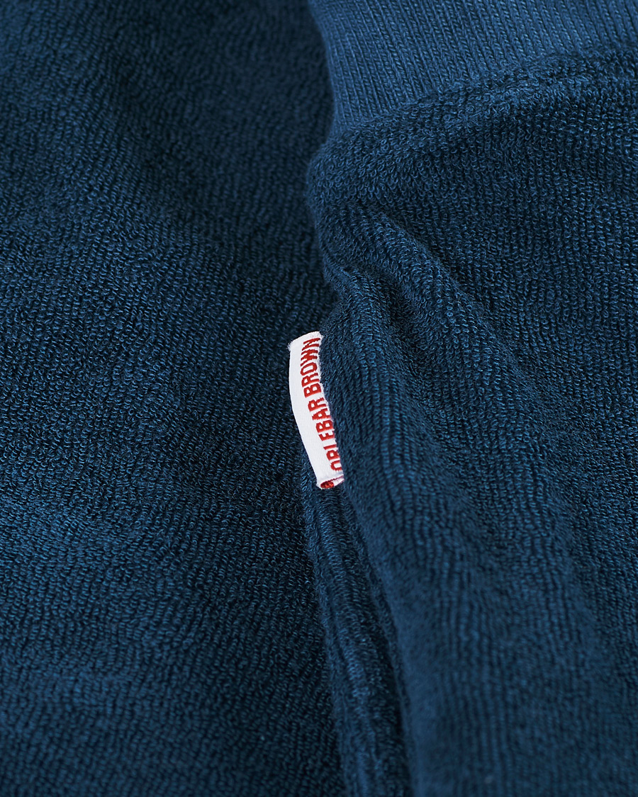 Herr | Shorts | Orlebar Brown | Afador Garment Dye Toweling Shorts Navy