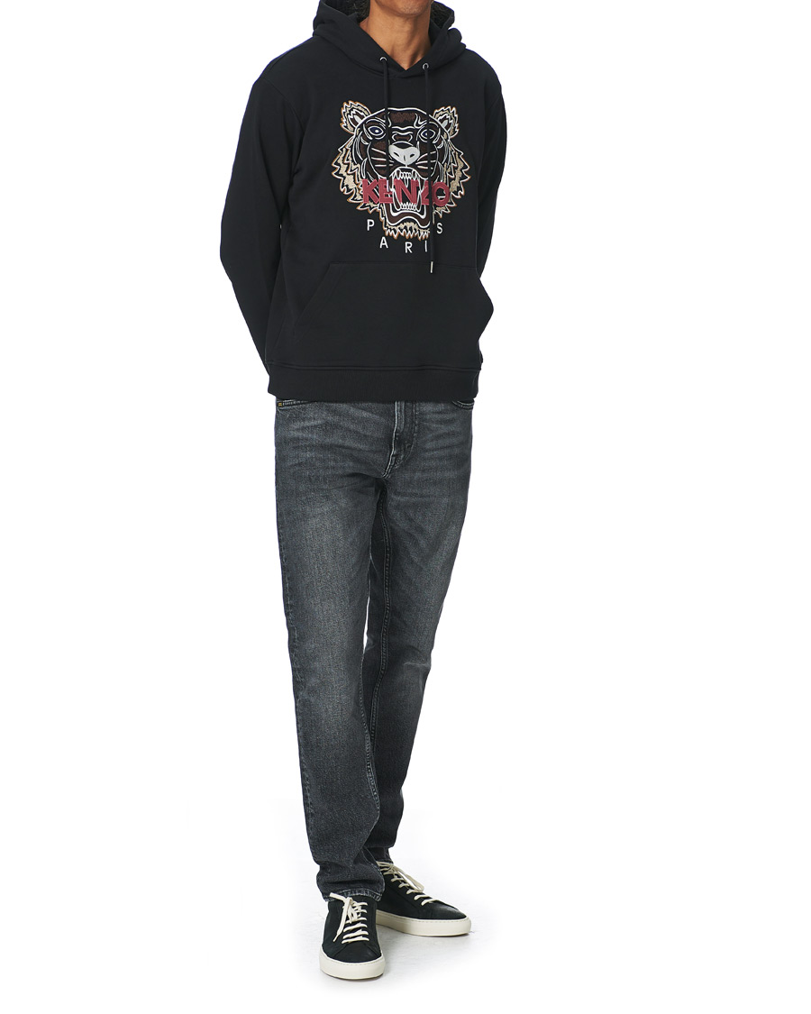 Herr | Tröjor | KENZO | Icon Tiger Hoodie Black