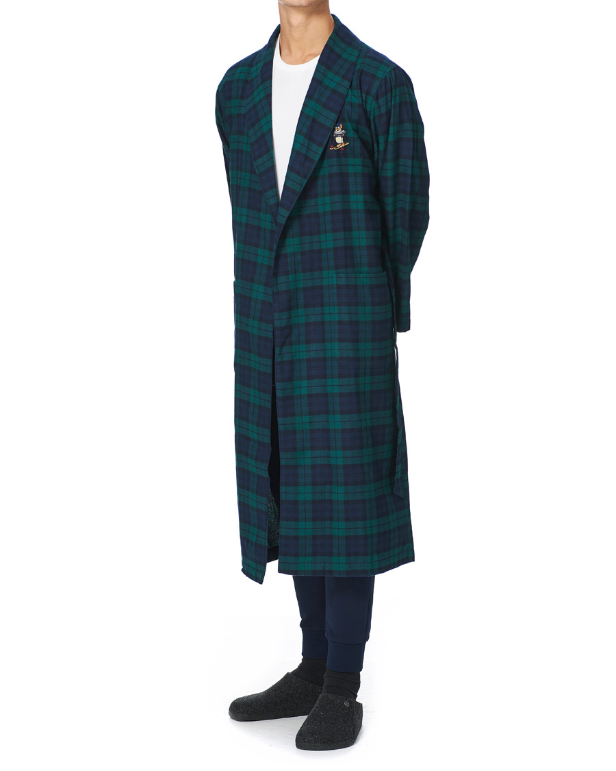 Herr | Pyjamas & Morgonrockar | Polo Ralph Lauren | Shawl Bear Robe Blackwatch Plaid