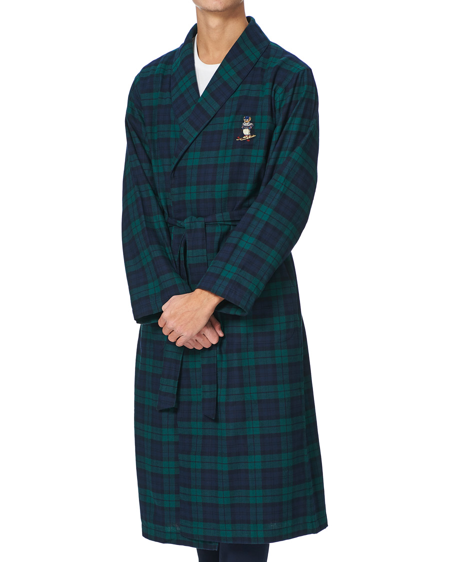 Herr | Pyjamas & Morgonrockar | Polo Ralph Lauren | Shawl Bear Robe Blackwatch Plaid