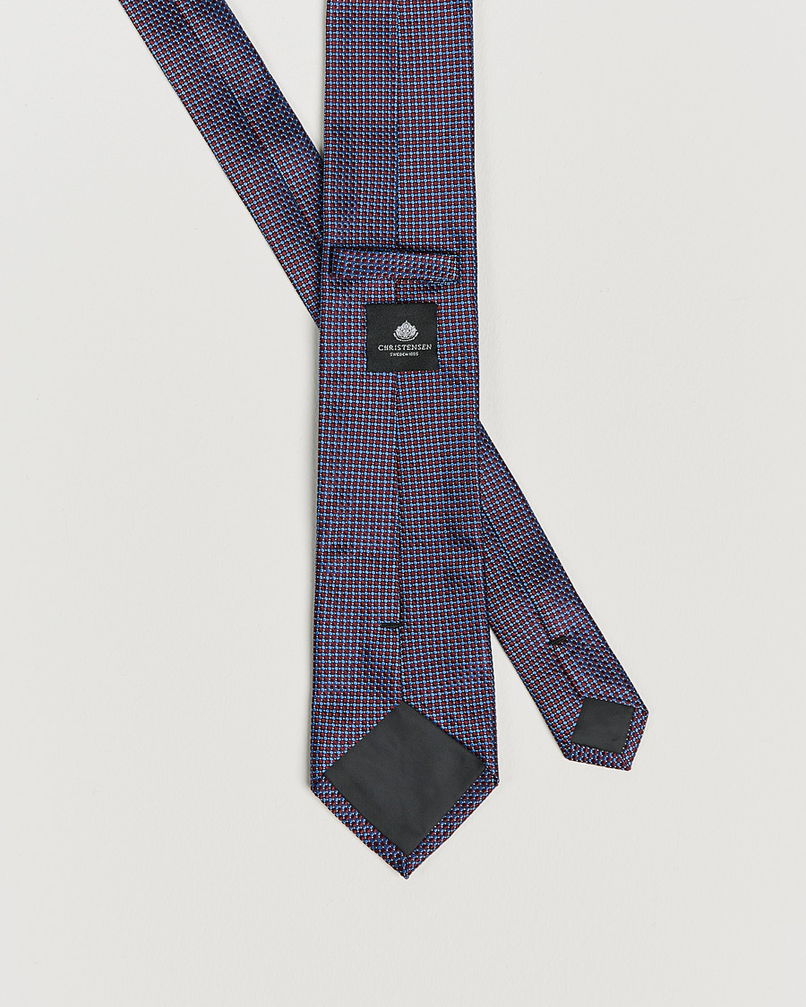 Herr | Amanda Christensen Box Set Silk 8 cm Paisley Tie And Pocket Square Wine | Amanda Christensen | Box Set Silk 8 cm Paisley Tie And Pocket Square Wine