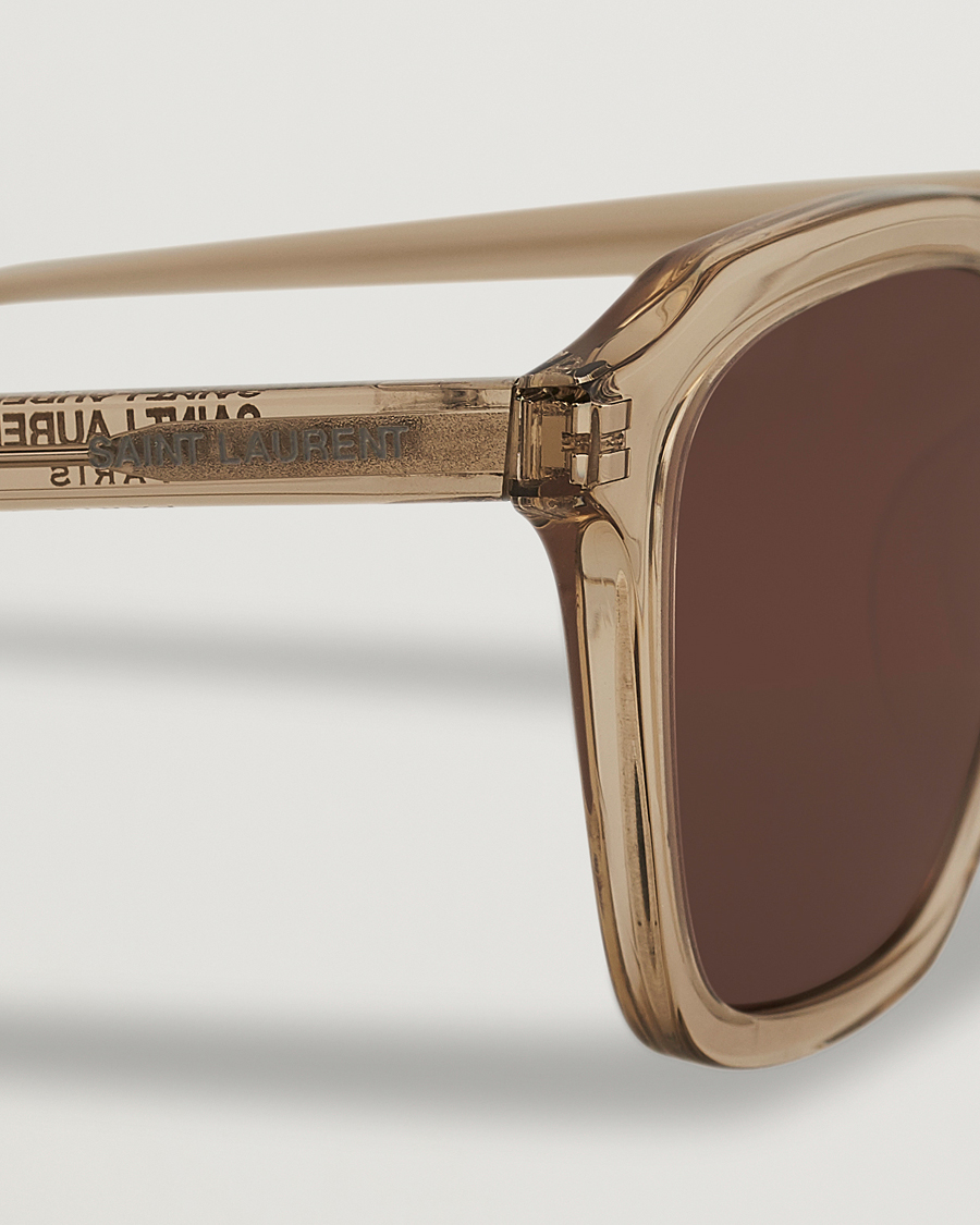Herr | Saint Laurent SL 457 Sunglasses Yellow/Brown | Saint Laurent | SL 457 Sunglasses Yellow/Brown