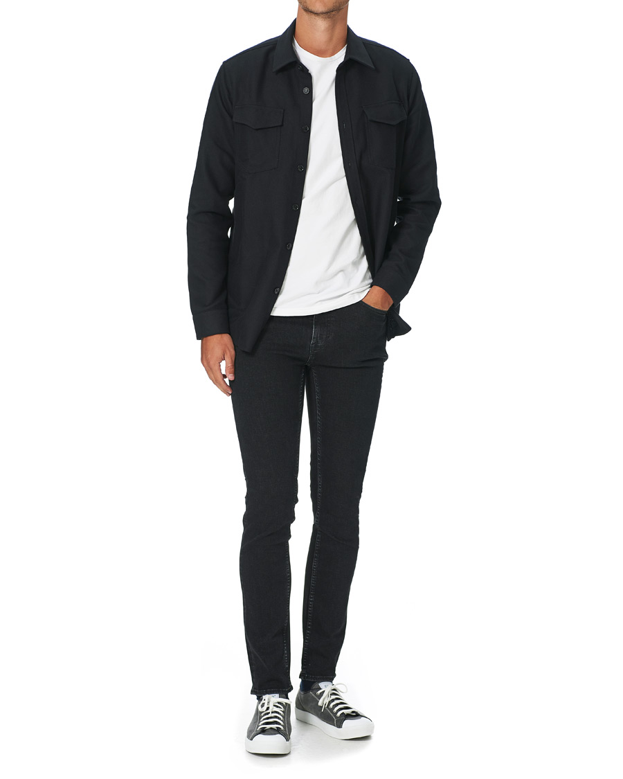 Herr | Jeans | Tiger of Sweden | Leon Superstretch Jeans Black Lead