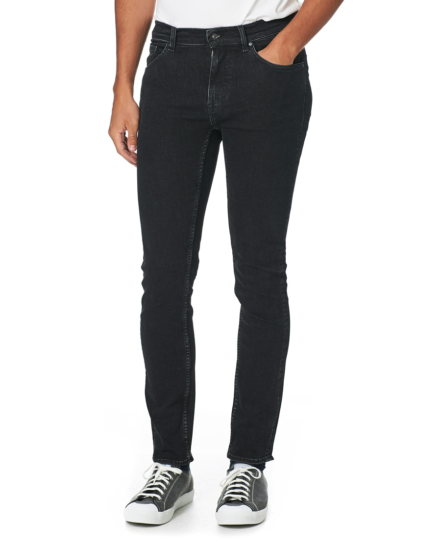 Herr | Jeans | Tiger of Sweden | Leon Superstretch Jeans Black Lead