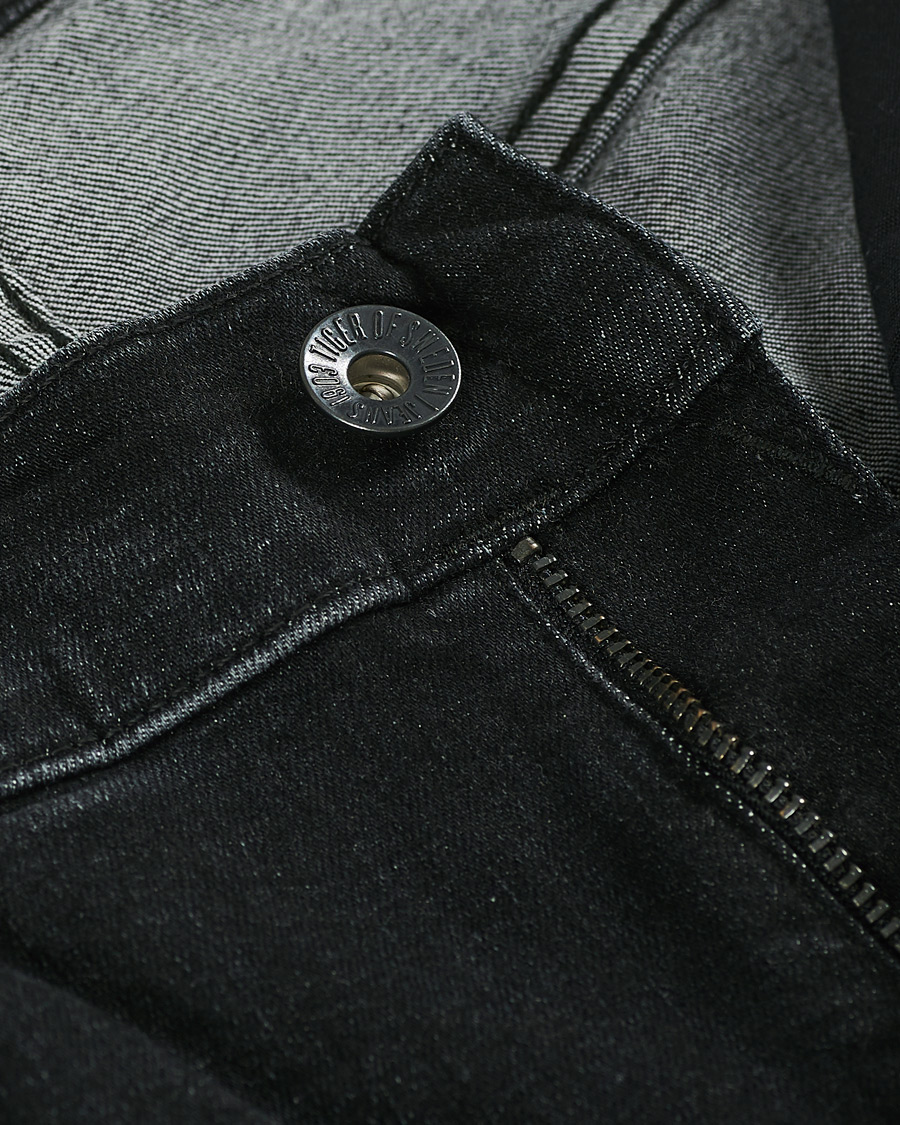 Herr | Jeans | Tiger of Sweden | Leon Superstretch Jeans Black Lead