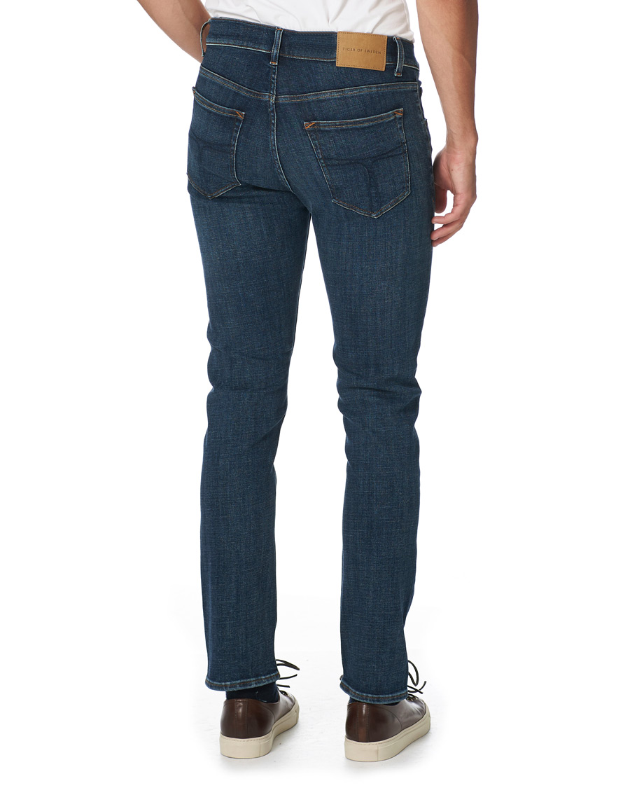 Herr | Jeans | Tiger of Sweden | Leon Hawk Eye Superstretch Jeans Royal Blue