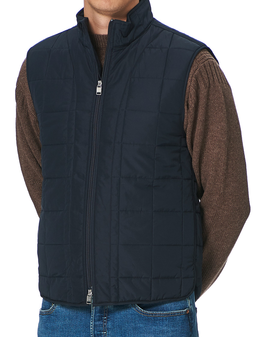Herr | Jackor | Tiger of Sweden | Vennier Padded Vest Light Ink
