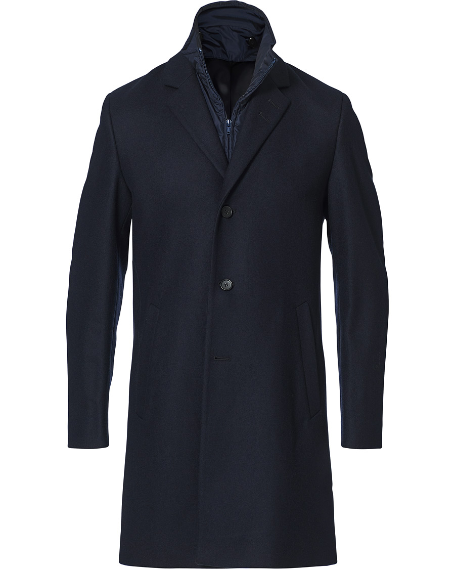 Herr | Jackor | Tiger of Sweden | Netley Wool Coat Navy