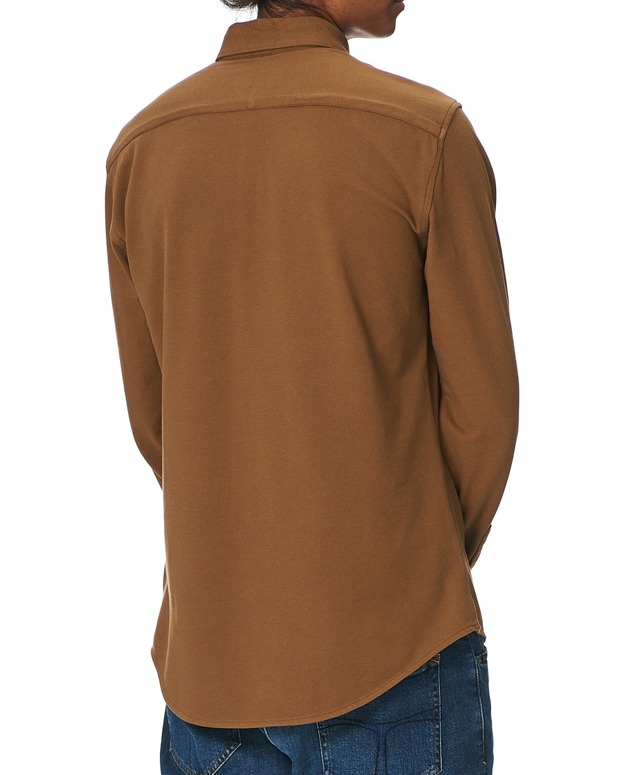 Herr | Skjortor | Tiger of Sweden | Fenald Piquet Shirt Toasted Coconut