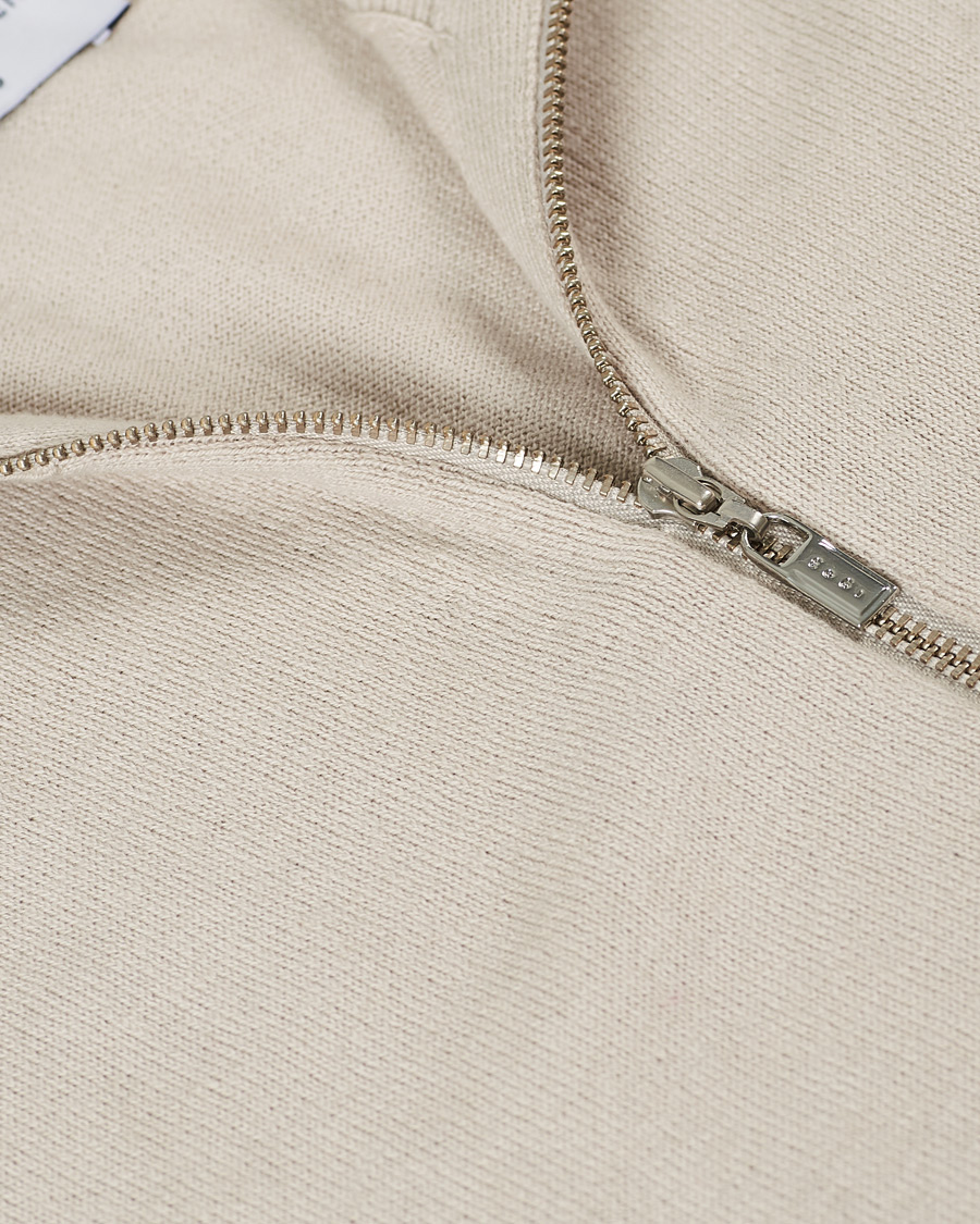 Herr | Tröjor | Tiger of Sweden | Kylen Cotton/Merino Zip Moonbeam
