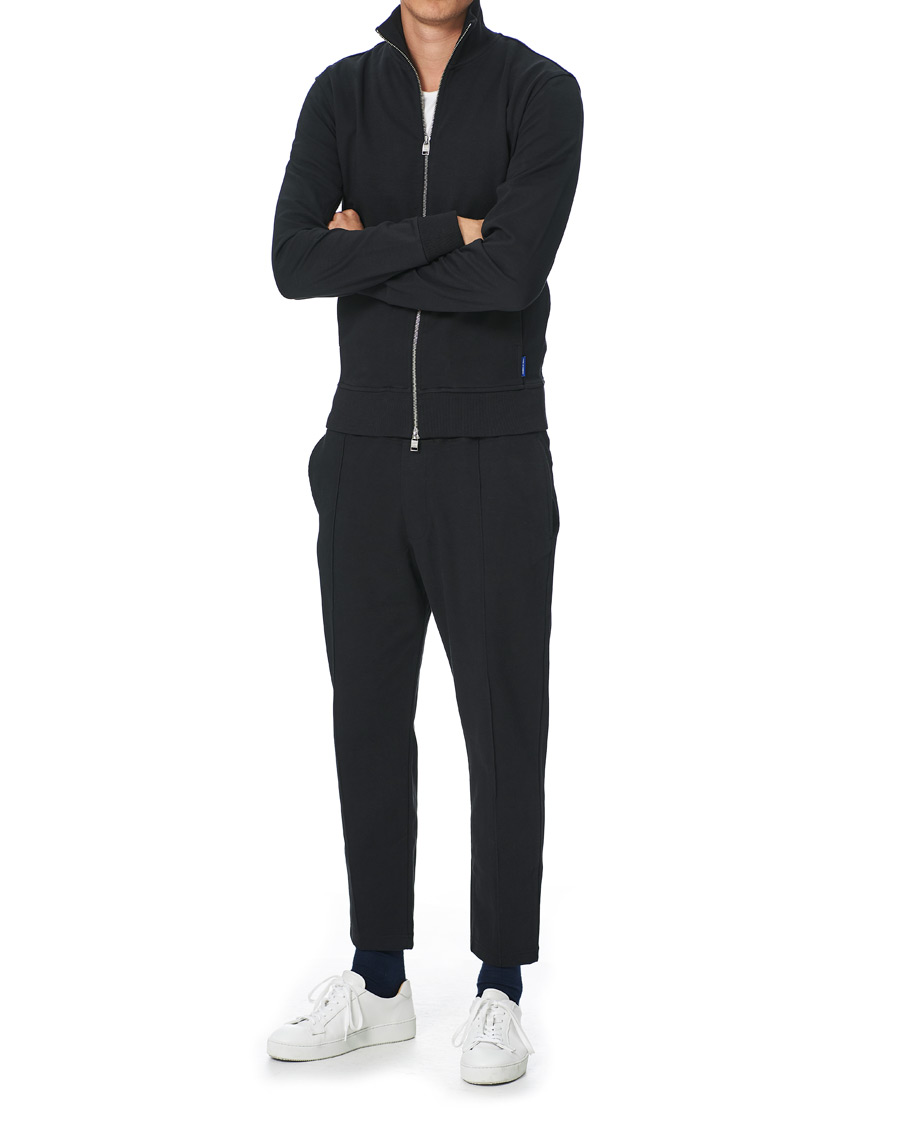 Herr | Tröjor | Tiger of Sweden | Navra Cotton Zip Black
