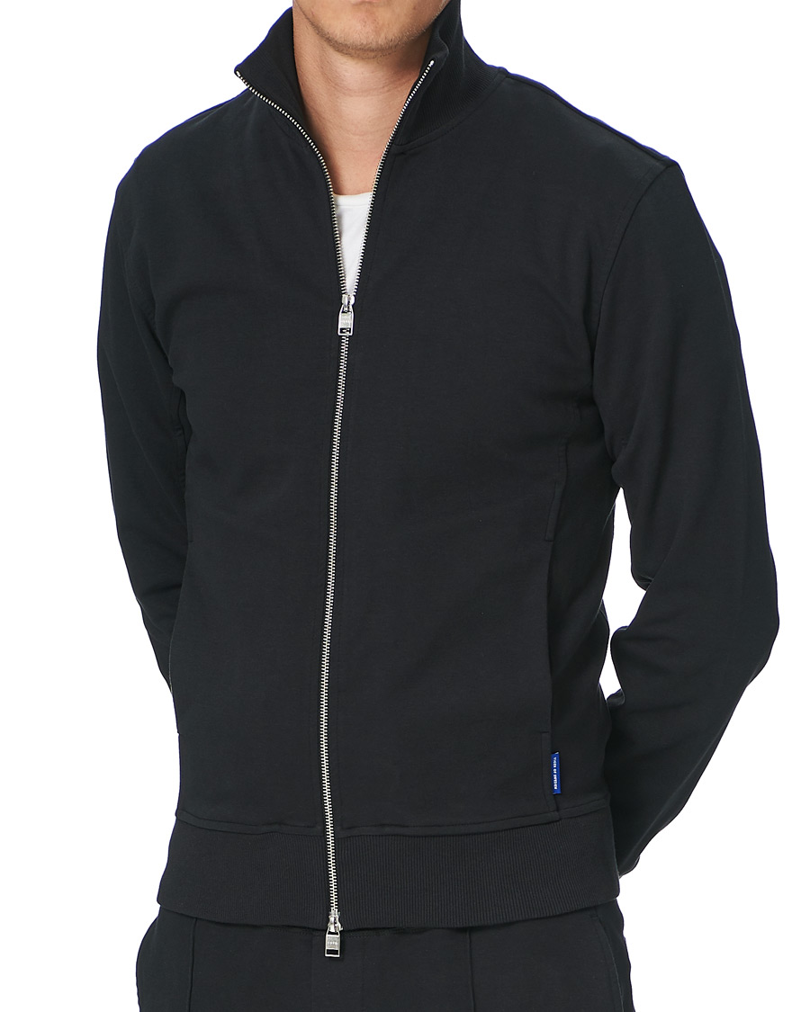 Herr | Tröjor | Tiger of Sweden | Navra Cotton Zip Black