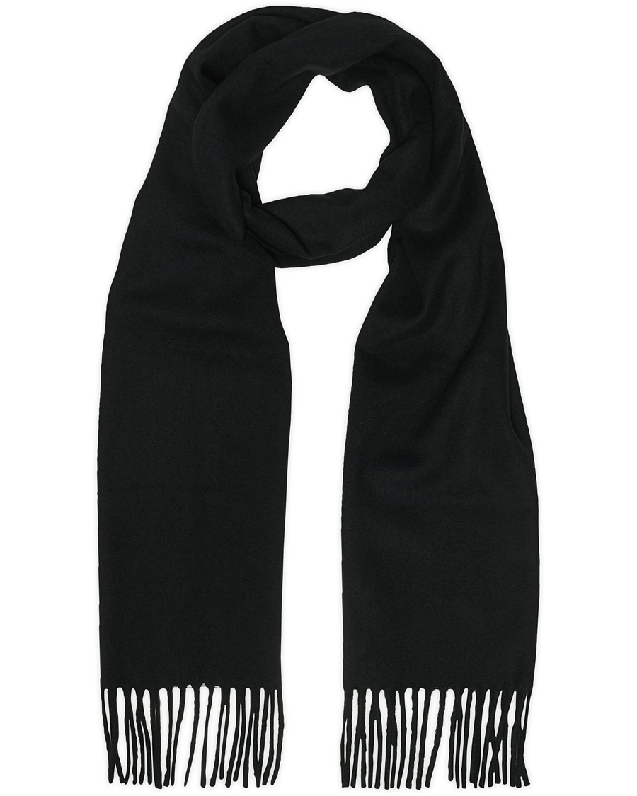 Herr | Tiger of Sweden Sylan Wool Scarf Black | Tiger of Sweden | Sylan Wool Scarf Black