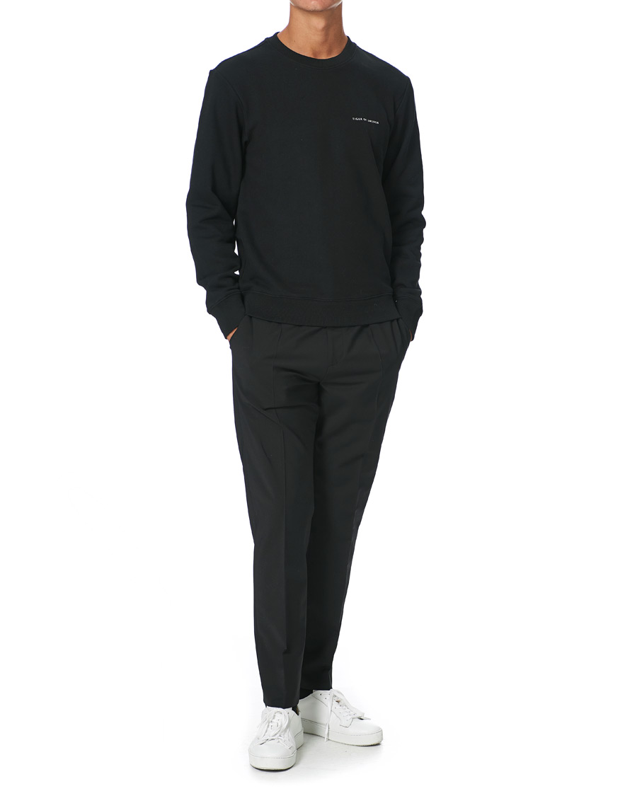 Herr | Tröjor | Tiger of Sweden | Emerson Cotton Sweatshirt Black