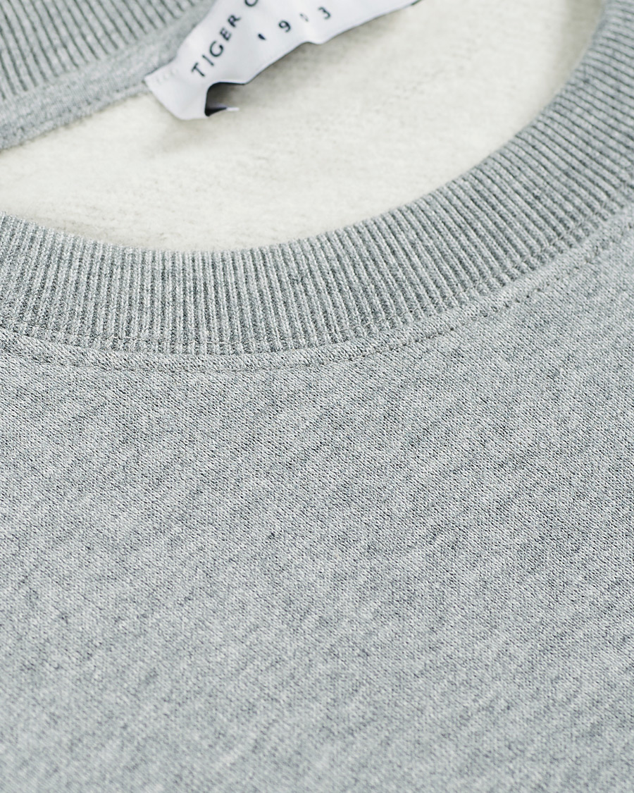 Herr | Tröjor | Tiger of Sweden | Emerson Cotton Sweatshirt Mid Grey Mel