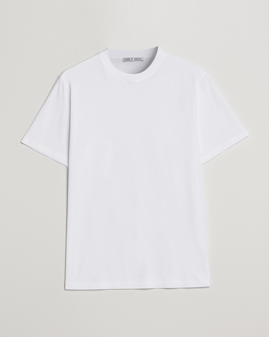 Herr | T-Shirts | Tiger of Sweden | Dillan Cotton Tee Bright White