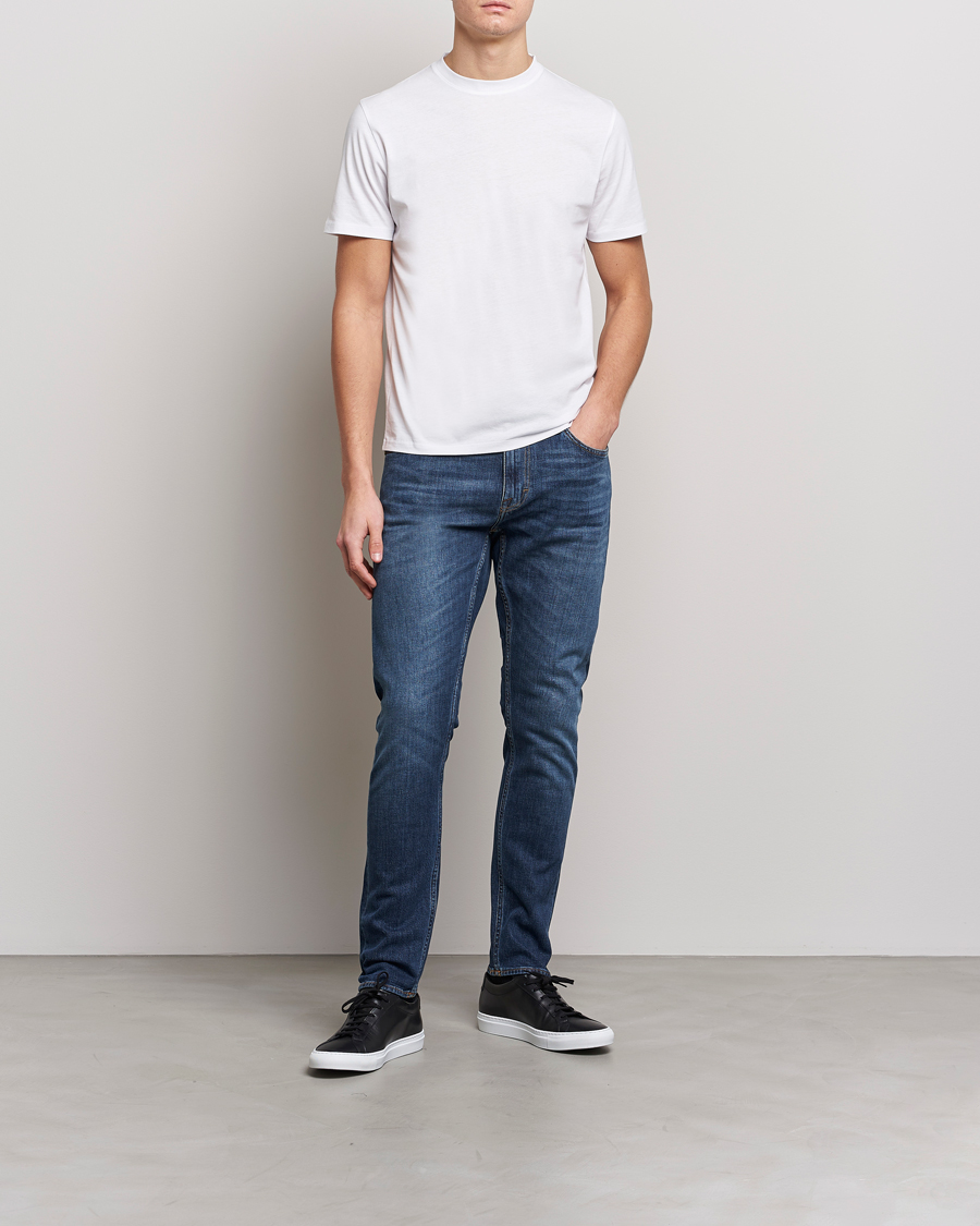 Herr | T-Shirts | Tiger of Sweden | Dillan Cotton Tee Bright White