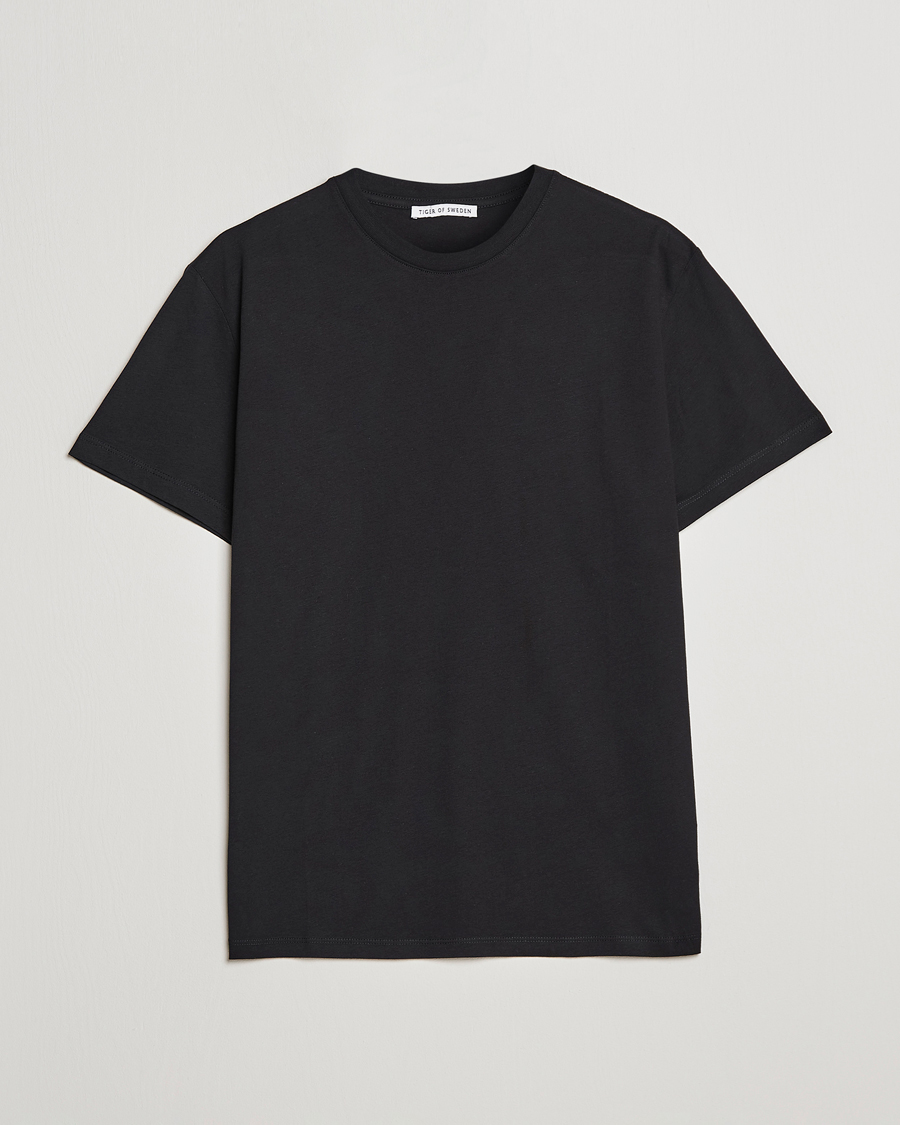 Herr | T-Shirts | Tiger of Sweden | Dillan Cotton Tee Black